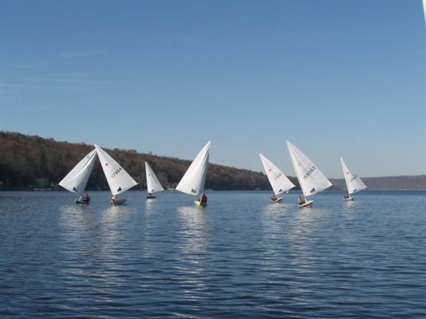 ithaca yacht club sailing camp